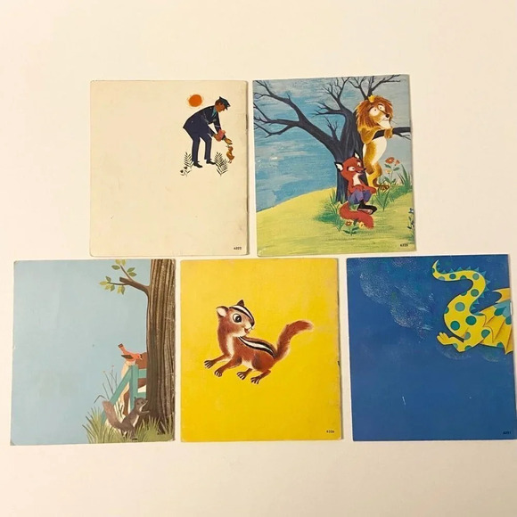 Vintage 1960s Lot of Fuzzy Wuzzy Books Tuffer Tortoise Duckling Dragon Books - Picture 2 of 12